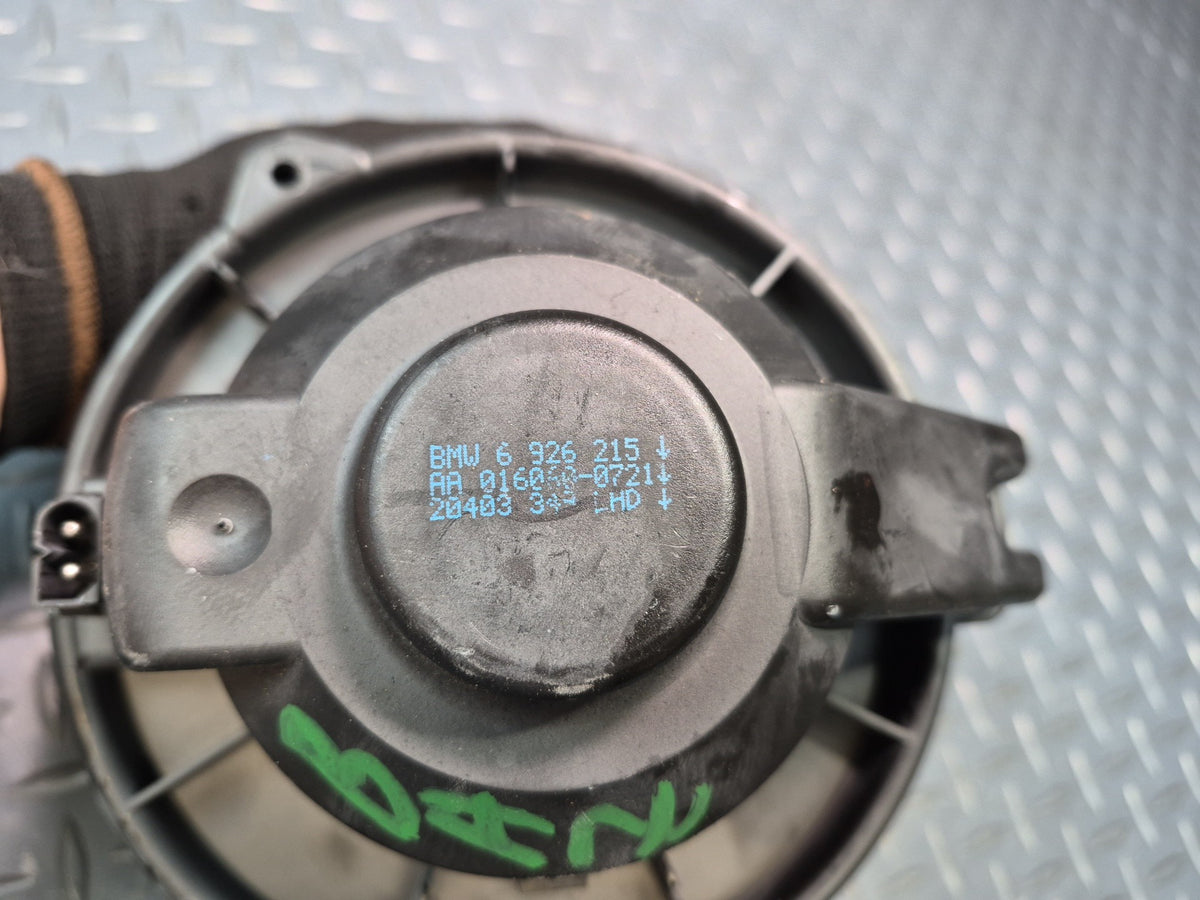 03-08 BMW E86 E85 Z4 A/C Heater Blower Motor Fan & Resistor OEM