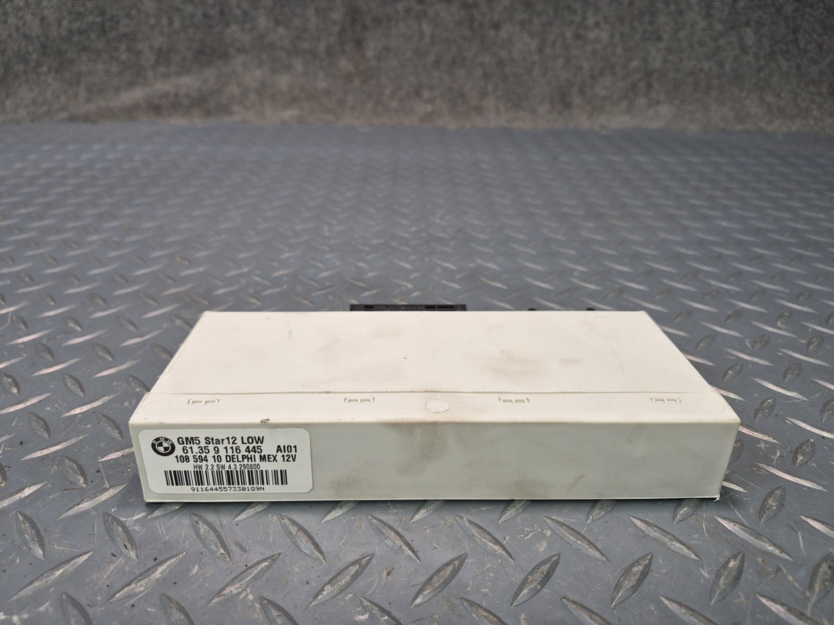 03-08 BMW E85 Z4 GM5 STAR12 Low Body Control Module BCM BCU 9116445 OEM