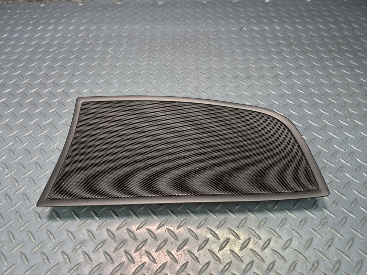 03-08 BMW E85 Z4 Rear Left Lateral Panel Speaker Cover Black Damaged