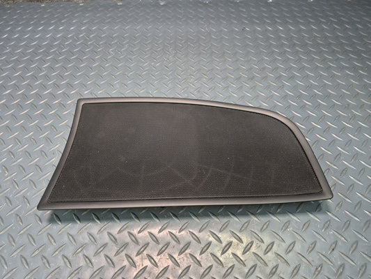 03-08 BMW E85 Z4 Rear Left Lateral Panel Speaker Cover Black Damaged