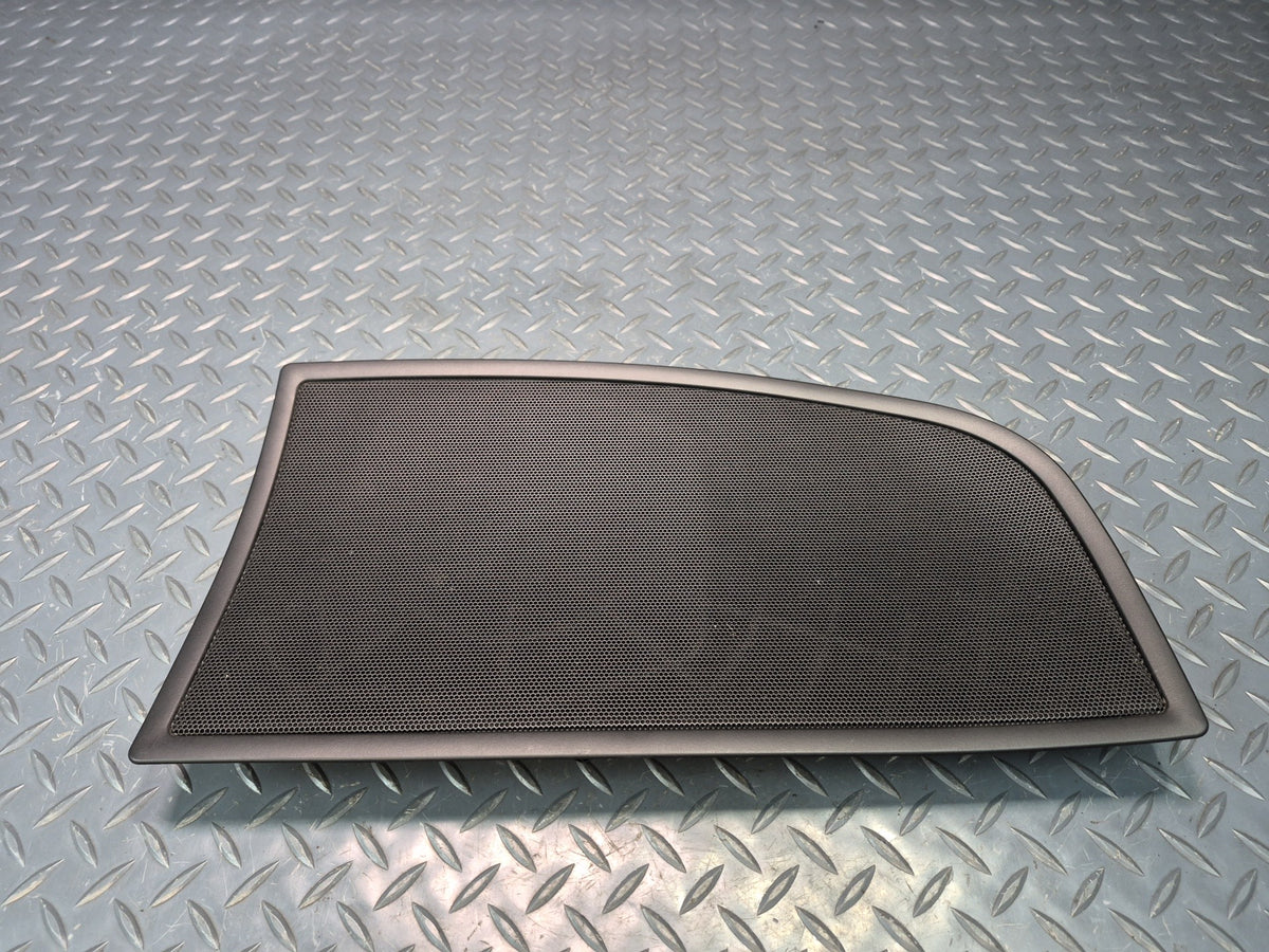 03-08 BMW E85 Z4 Rear Left Lateral Panel Speaker Cover Black Damaged