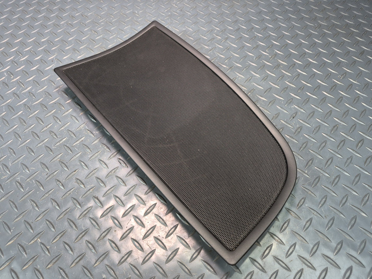 03-08 BMW E85 Z4 Rear Left Lateral Panel Speaker Cover Black Damaged