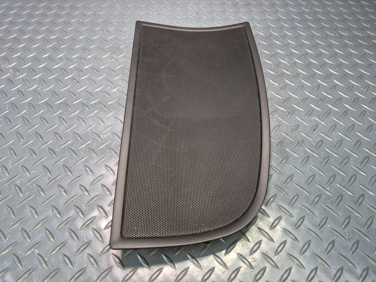 03-08 BMW E85 Z4 Rear Left Lateral Panel Speaker Cover Black Damaged