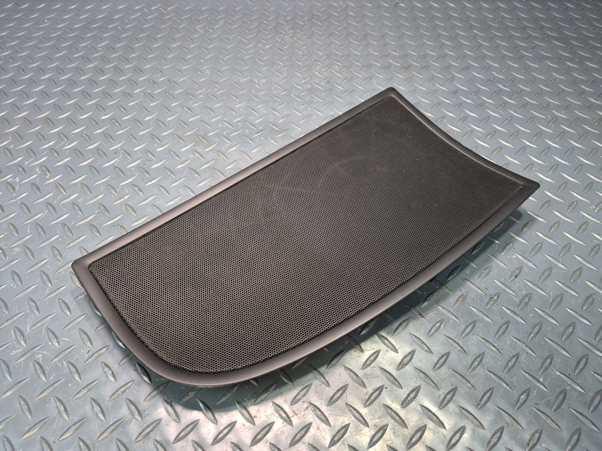 03-08 BMW E85 Z4 Rear Left Lateral Panel Speaker Cover Black Damaged
