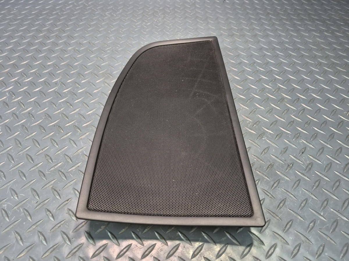 03-08 BMW E85 Z4 Rear Left Lateral Panel Speaker Cover Black Damaged