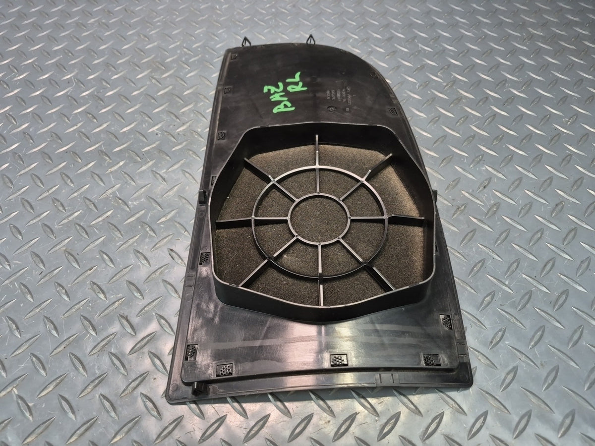 03-08 BMW E85 Z4 Rear Left Lateral Panel Speaker Cover Black Damaged