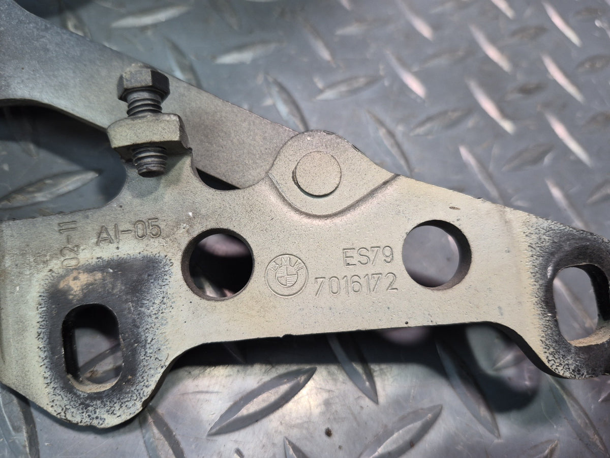 03-08 BMW E86 E85 Z4 Set of 2 Front Left & Right Hood Bonnet Hinge Gray OEM