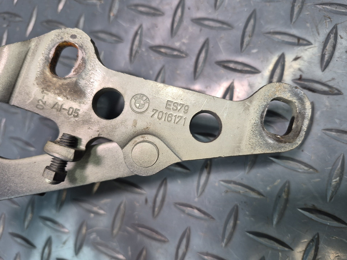 03-08 BMW E86 E85 Z4 Set of 2 Front Left & Right Hood Bonnet Hinge Gray OEM