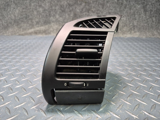 03-08 BMW E86 E85 Z4 Dash Left Air Vent Grille w CUP Holder Black 6917905 OEM