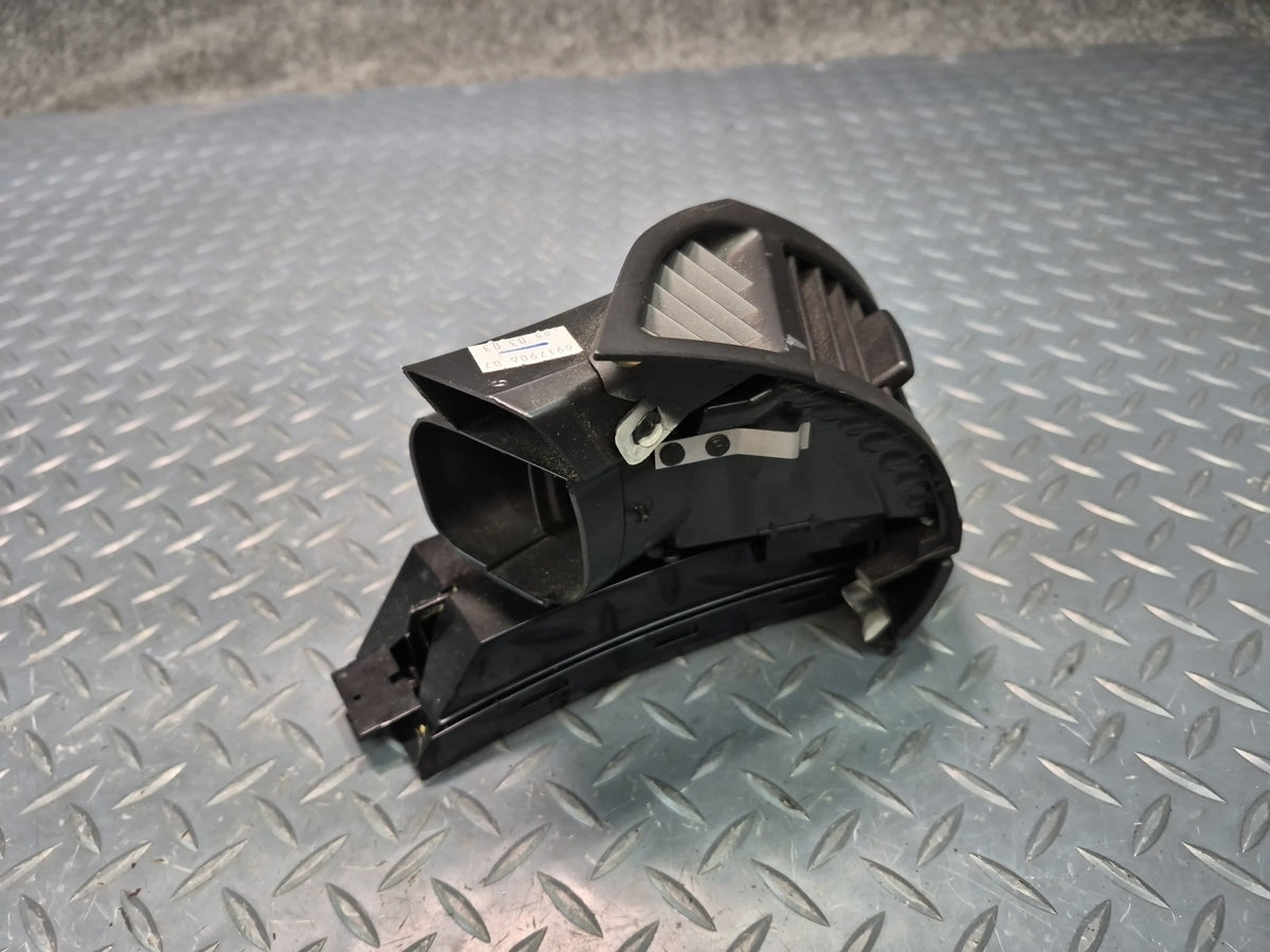 03-08 BMW E86 E85 Z4 Dash Right Air Vent Grille w CUP Holder Black 6917906 OEM