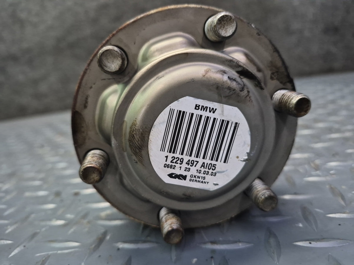 03-05 BMW E85 Z4 M/T Rear Left Suspension Axle Shaft 101K Miles 1229497 OEM