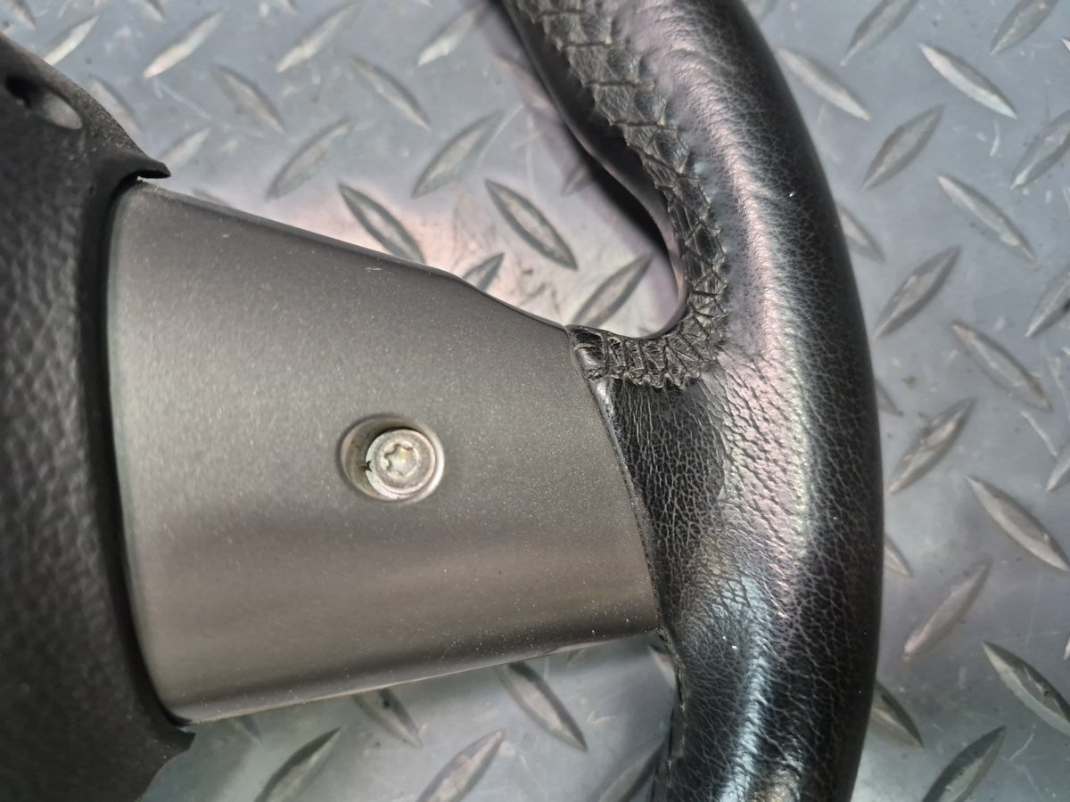 03-05 BMW E86 E85 Z4 Leather Sport Steering Black 101K Miles 6758158 OEM