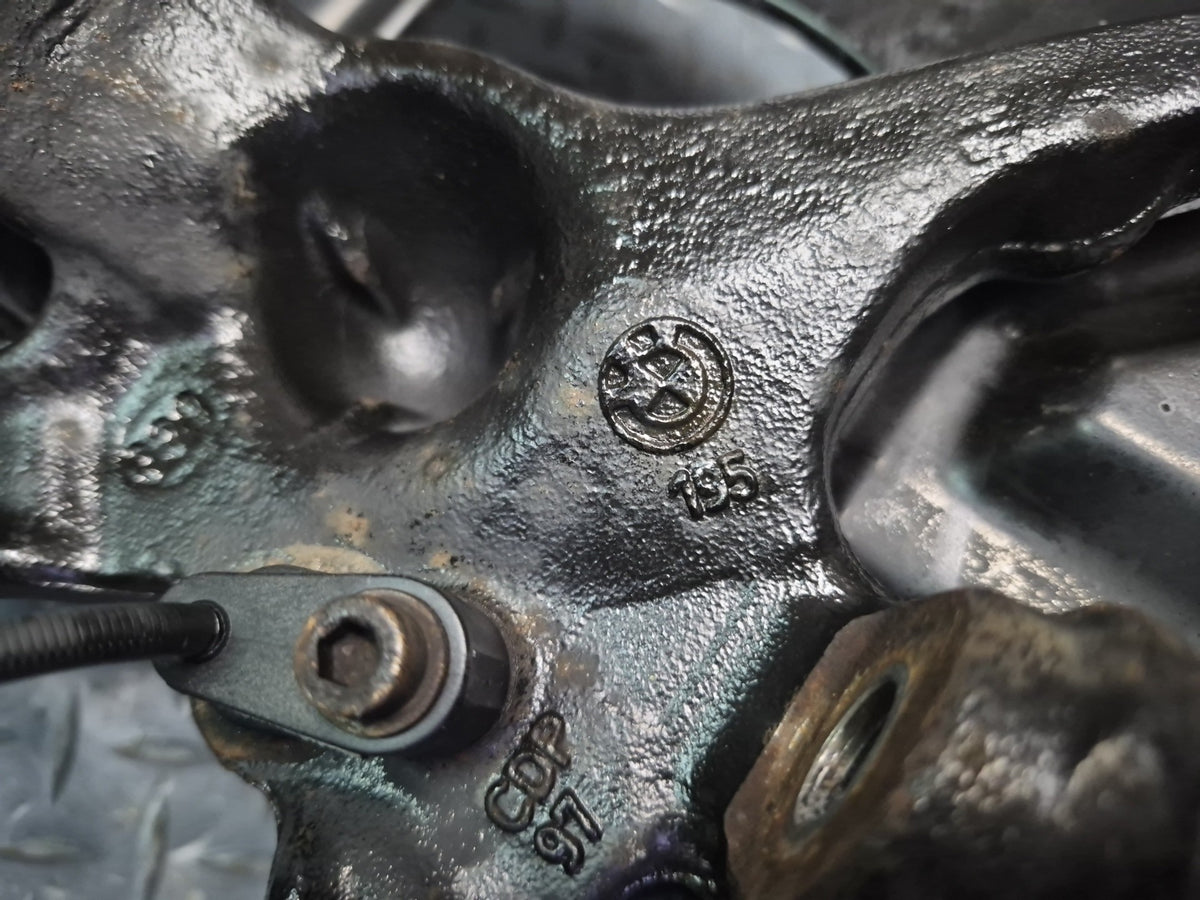 03-08 BMW E85 Z4 RWD Front Left Spindle Knuckle Wheel Hub Bearing 101K Miles OEM