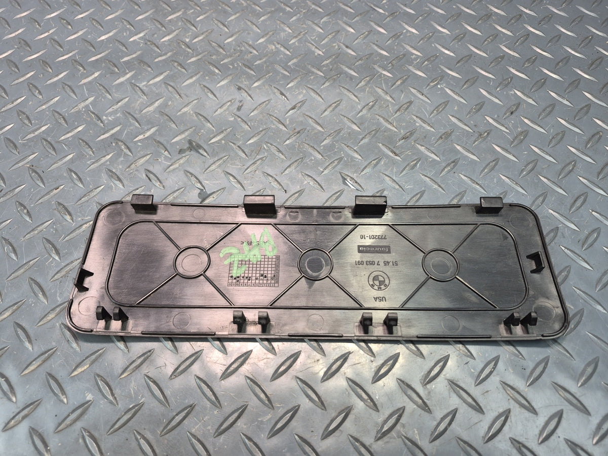 03-08 BMW E85 E86 Z4 Dash Center Lower Trim Cover Panel 7053091 OEM