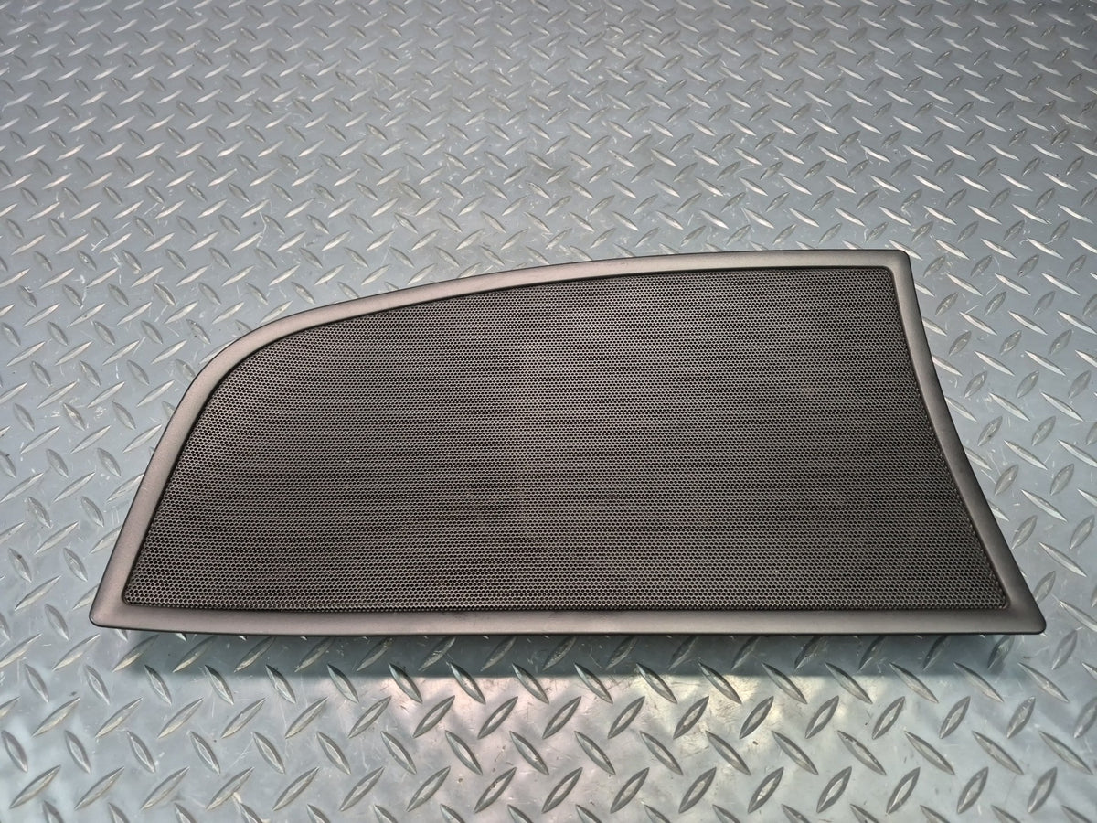 03-08 BMW E85 Z4 Rear Right Lateral Panel Speaker Cover Black Damaged
