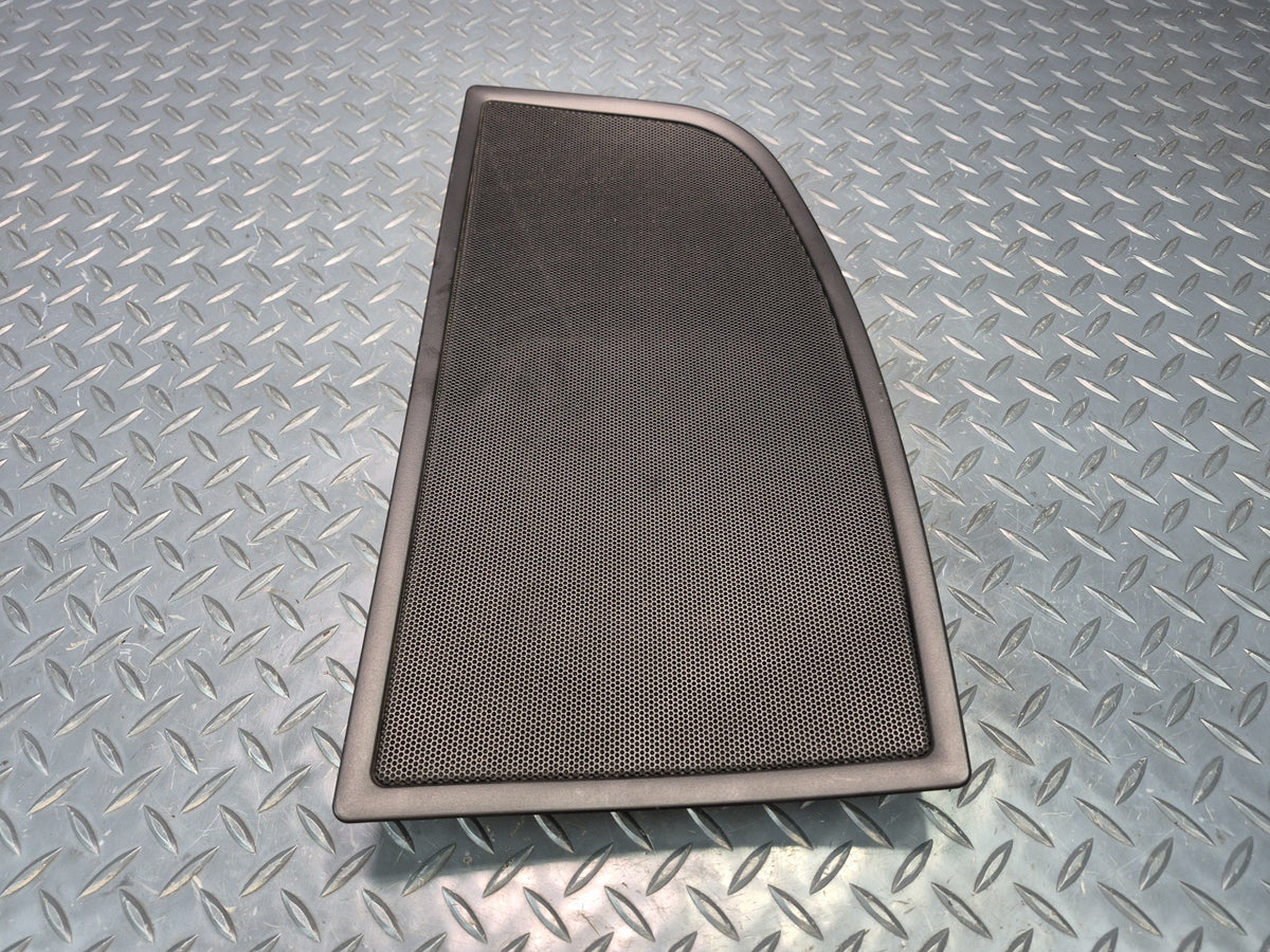 03-08 BMW E85 Z4 Rear Right Lateral Panel Speaker Cover Black Damaged
