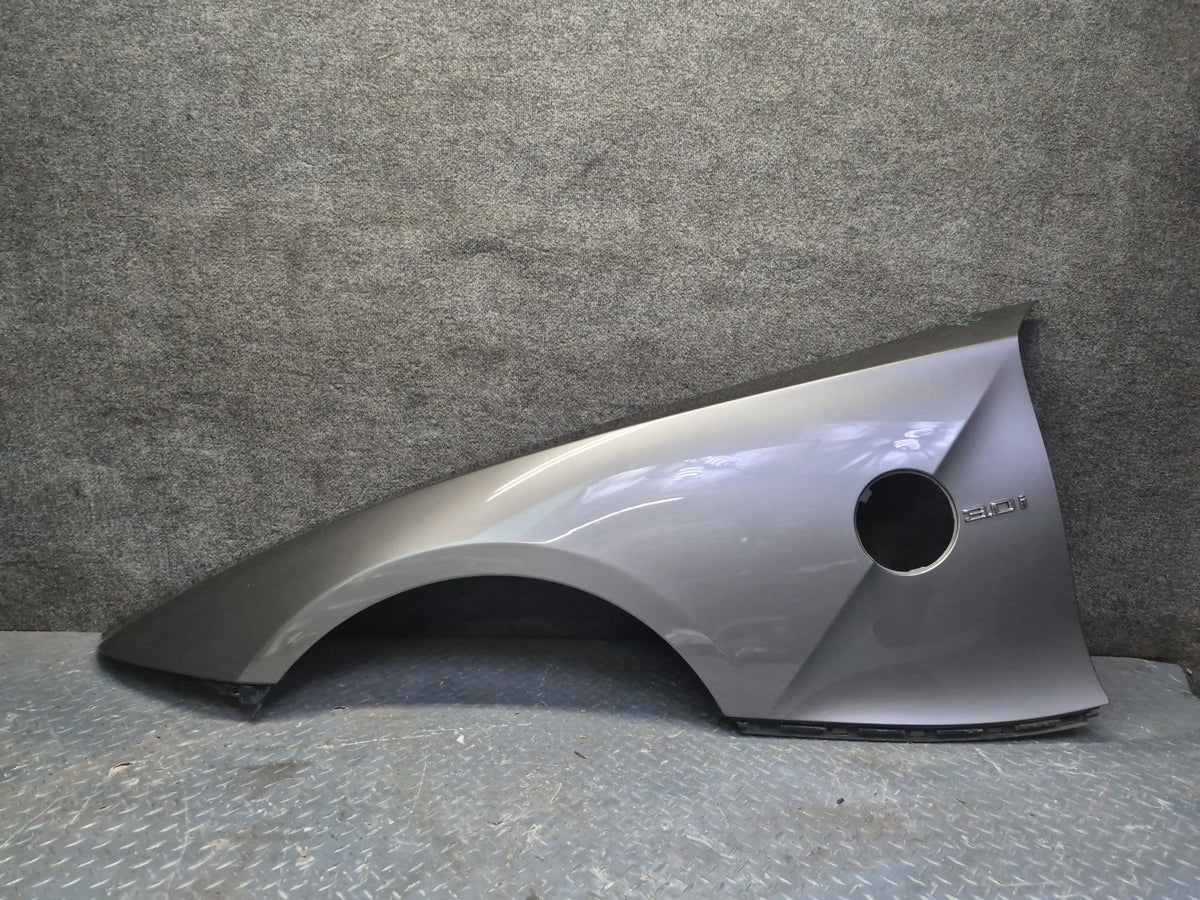 03-08 BMW E86 E85 Z4 Front Left Fender Shell Cover Sterling Gray OEM