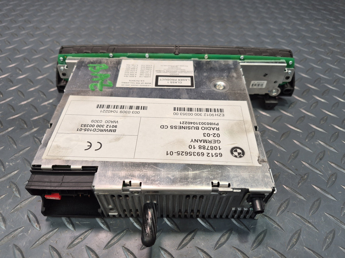 03-04 BMW E85 Z4 Business CD Radio CD Player Receiver 6935625 OEM