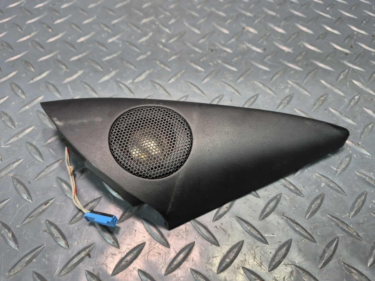 03-08 BMW E85 Z4 Left Door Corner TOP Hi-fi Tweeter Speaker w Trim OEM