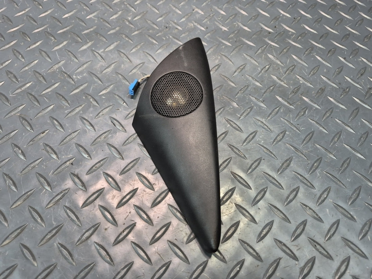 03-08 BMW E85 Z4 Left Door Corner TOP Hi-fi Tweeter Speaker w Trim OEM