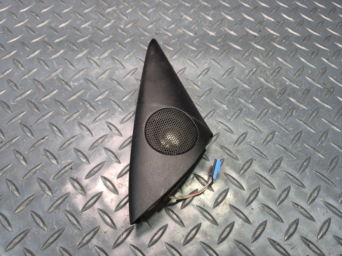 03-08 BMW E85 Z4 Left Door Corner TOP Hi-fi Tweeter Speaker w Trim OEM