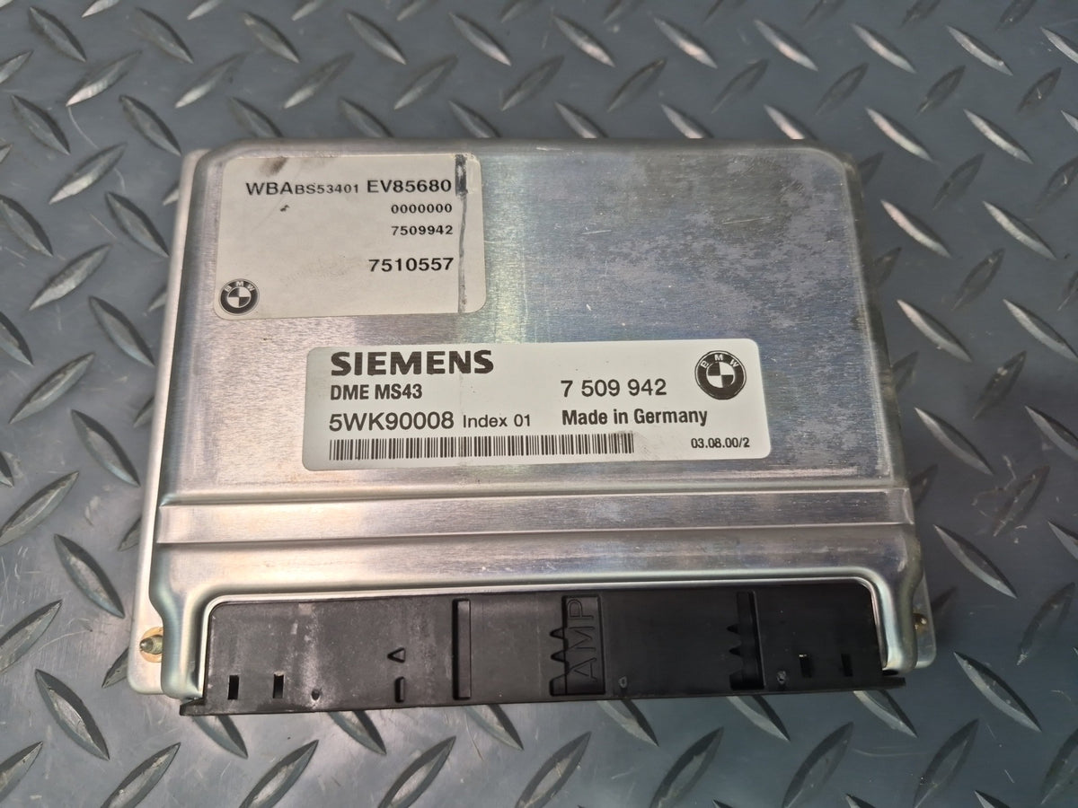 2001 BMW E46 M54 330Ci M54 Convertible Engine ECU DME Immo Lock KEY Set OEM