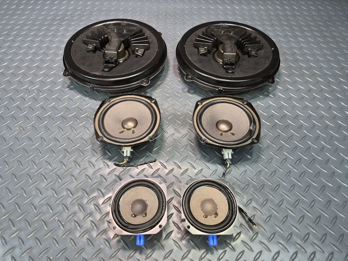 05-09 Chevrolet Corvette C6 Set of 6 Audio Speaker & Subwoofer Bose OEM
