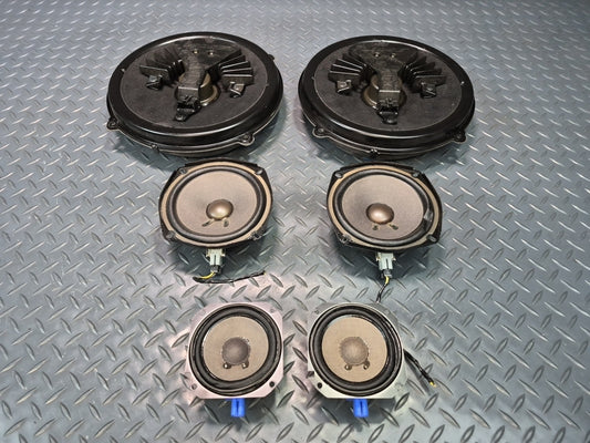05-09 Chevrolet Corvette C6 Set of 6 Audio Speaker & Subwoofer Bose OEM