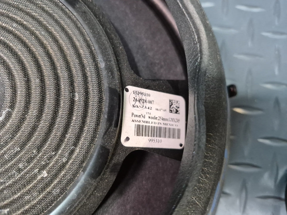 05-09 Chevrolet Corvette C6 Set of 6 Audio Speaker & Subwoofer Bose OEM