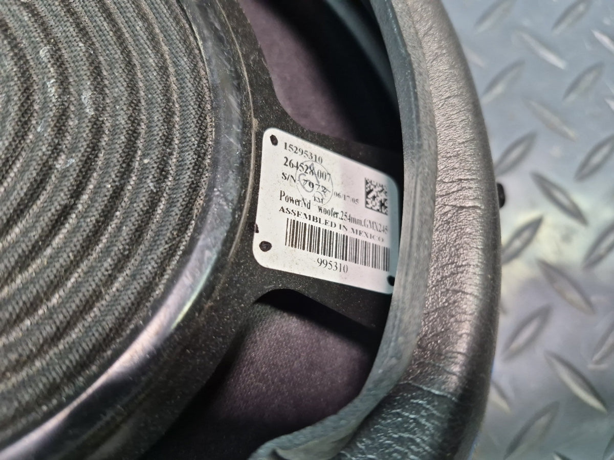 05-09 Chevrolet Corvette C6 Set of 6 Audio Speaker & Subwoofer Bose OEM