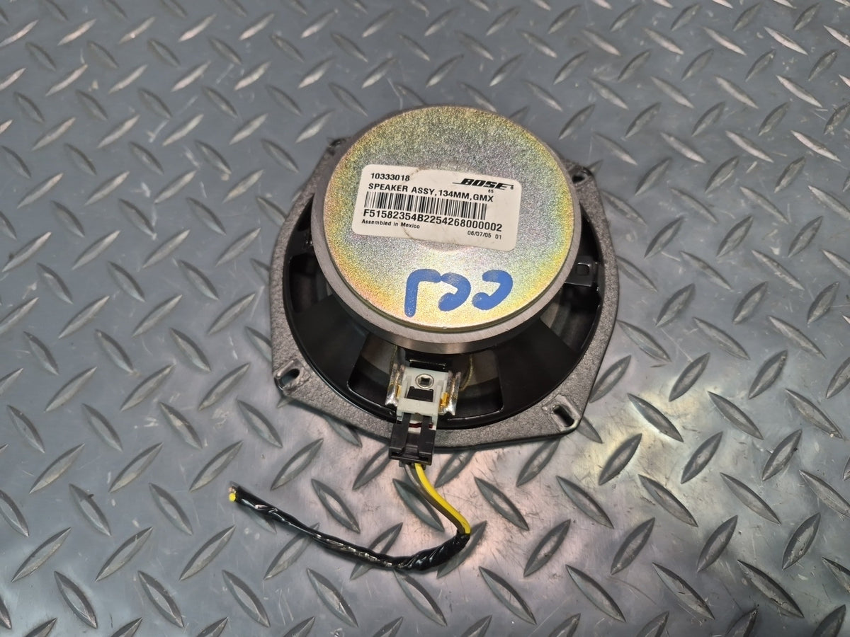 05-09 Chevrolet Corvette C6 Set of 6 Audio Speaker & Subwoofer Bose OEM
