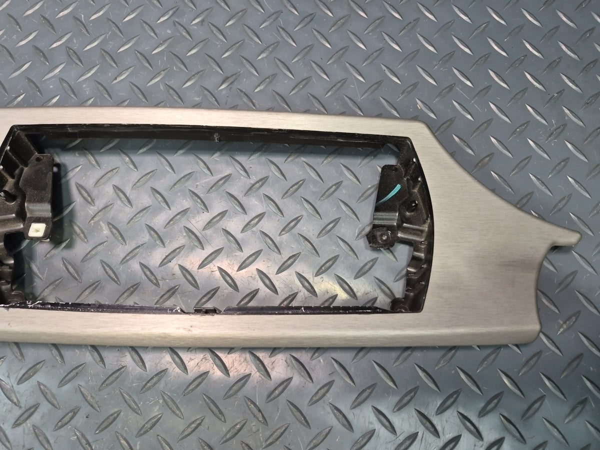 03-05 BMW E85 Z4 Set of 3 Left Right Dashboard Center Console Trim Aluminum OEM