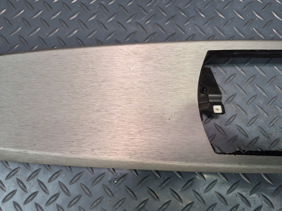 03-05 BMW E85 Z4 Set of 3 Left Right Dashboard Center Console Trim Aluminum OEM