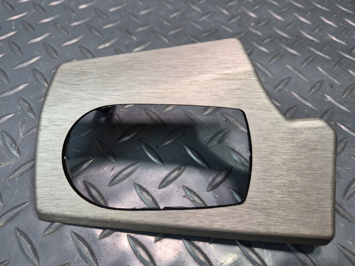 03-05 BMW E85 Z4 Set of 3 Left Right Dashboard Center Console Trim Aluminum OEM