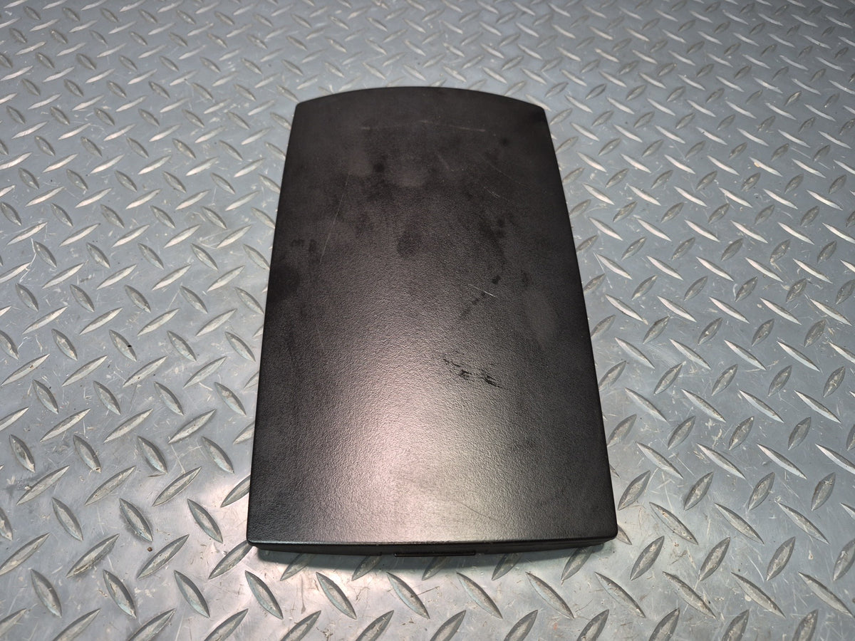 03-08 BMW E85 Z4 Rear Center Console Storage Lid Cover Black OEM