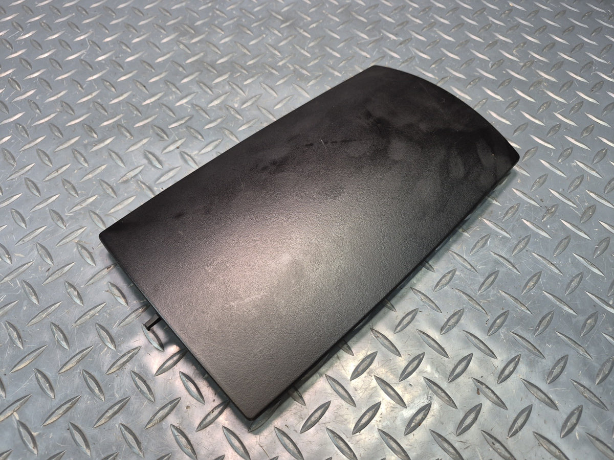 03-08 BMW E85 Z4 Rear Center Console Storage Lid Cover Black OEM