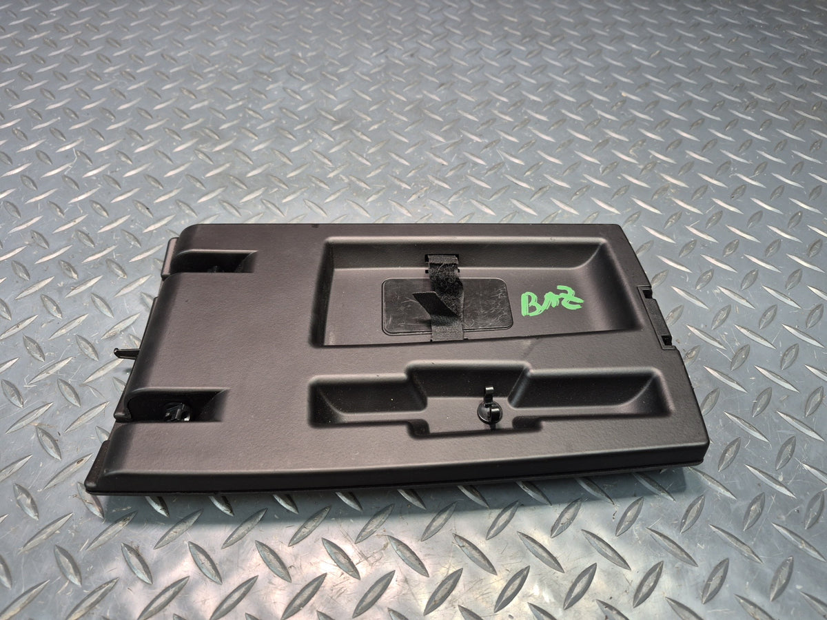 03-08 BMW E85 Z4 Rear Center Console Storage Lid Cover Black OEM
