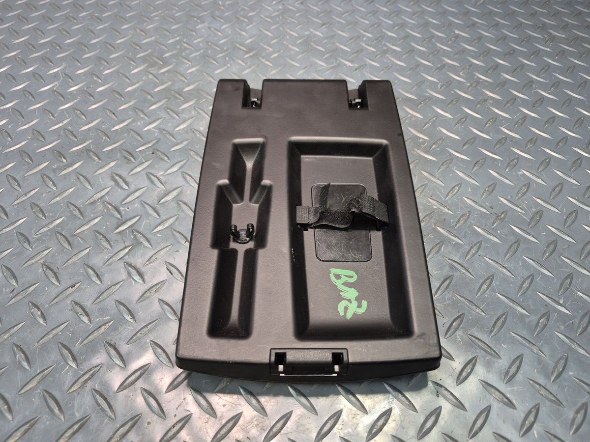 03-08 BMW E85 Z4 Rear Center Console Storage Lid Cover Black OEM
