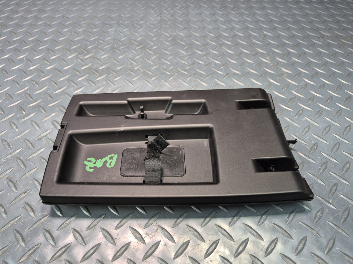 03-08 BMW E85 Z4 Rear Center Console Storage Lid Cover Black OEM