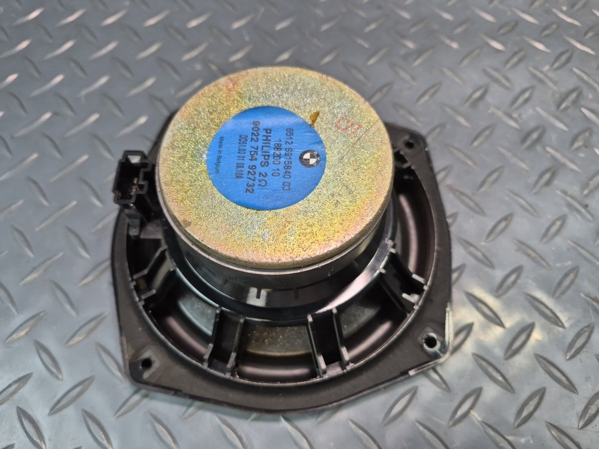 03-08 BMW E85 E86 Z4 Left & Right Door Woofer Audio Speaker Set 6915840 OEM