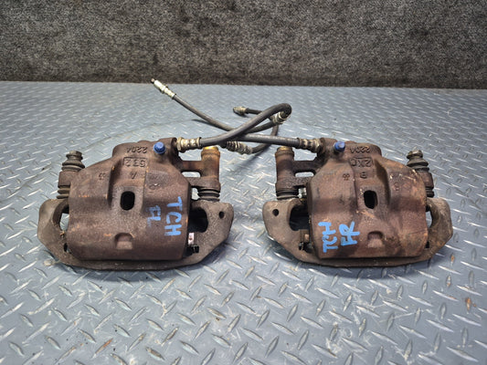 82-85 Toyota Celica RA65 GT GTS Set of 2 Front Left & Right Brake Caliper OEM