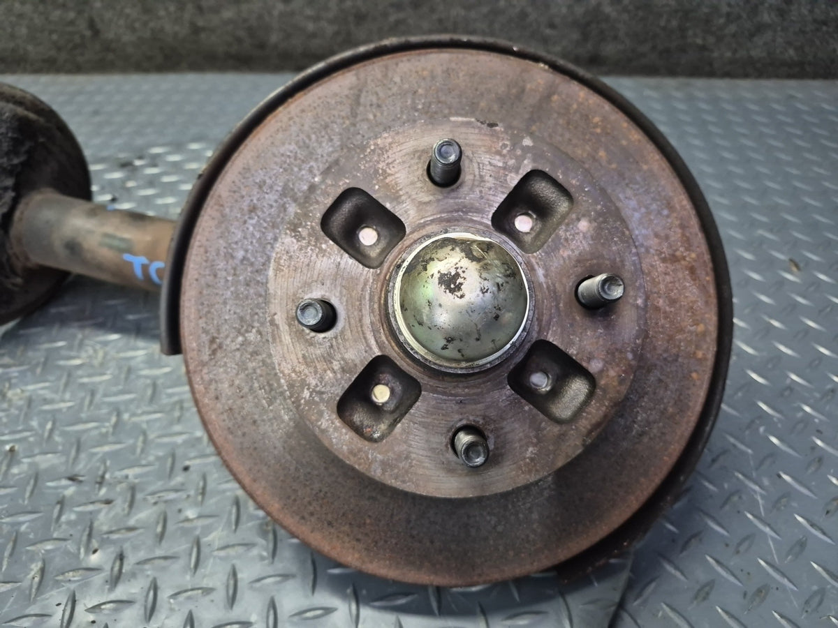 83-85 Toyota Celica RA65 Gt-s Convert Front Left Knuckle Wheel Hub w Strut OEM