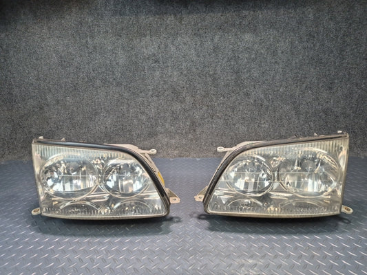 98-00 Lexus UCF20L LS400 Set of 2 Front Xenon HID Headlight Lamp OEM