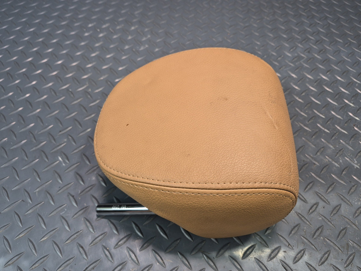 2003-2010 Porsche Cayenne 957 Rear Left Center Right Seat Leather Headrest Set