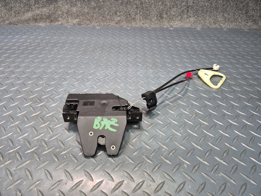 03-08 BMW E85 Z4 Rear Trunk Lock Latch Actuator w Recessed Handle OEM