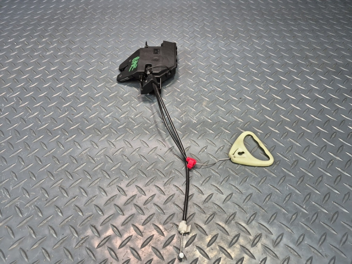 03-08 BMW E85 Z4 Rear Trunk Lock Latch Actuator w Recessed Handle OEM