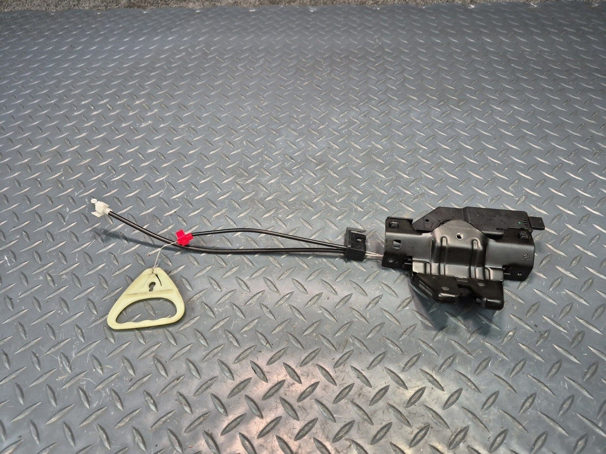 03-08 BMW E85 Z4 Rear Trunk Lock Latch Actuator w Recessed Handle OEM