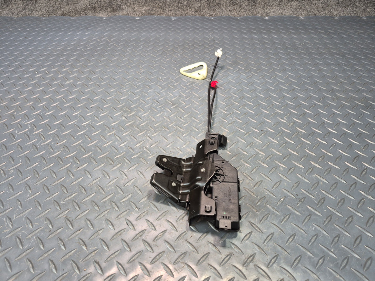 03-08 BMW E85 Z4 Rear Trunk Lock Latch Actuator w Recessed Handle OEM