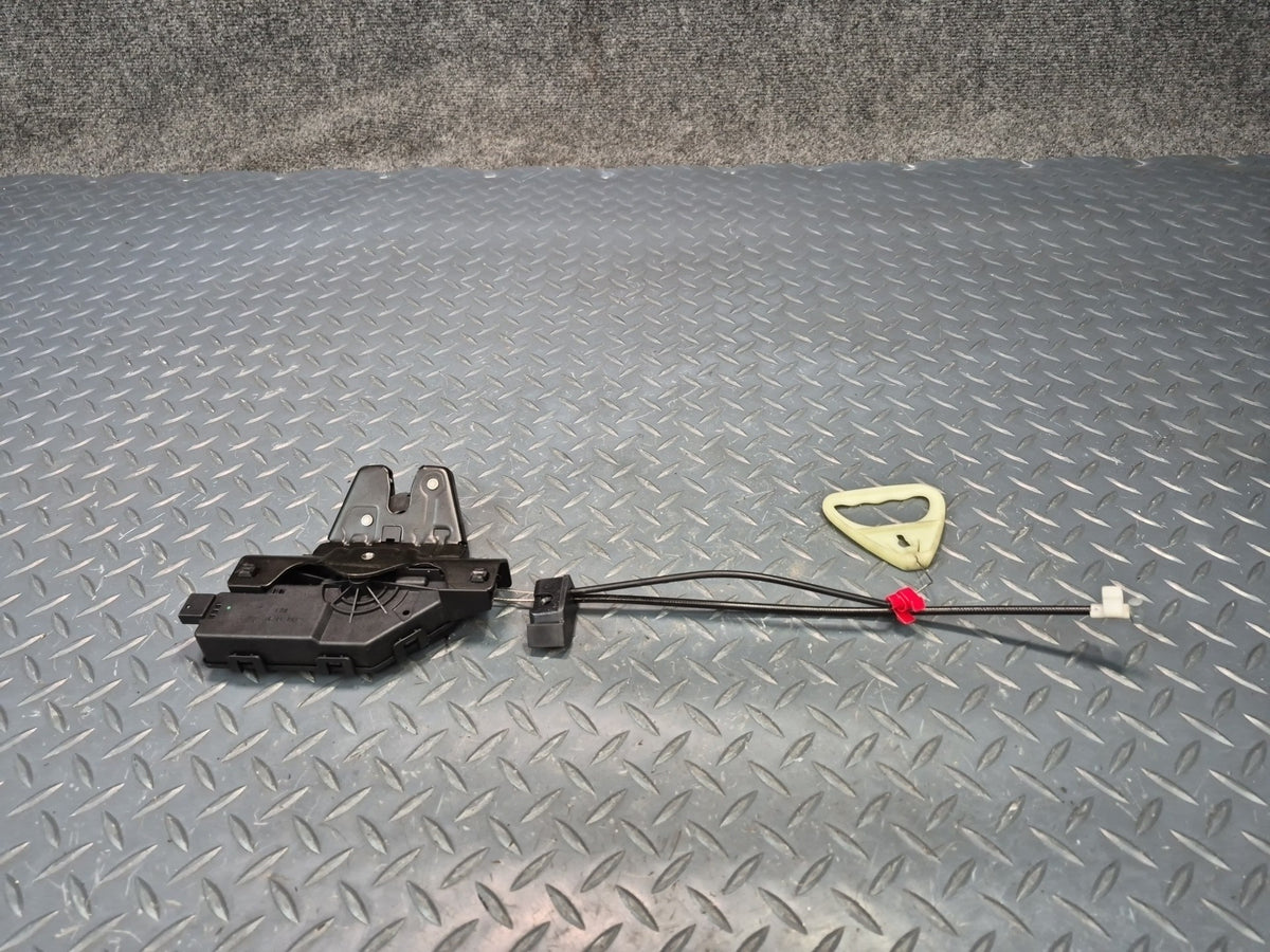 03-08 BMW E85 Z4 Rear Trunk Lock Latch Actuator w Recessed Handle OEM