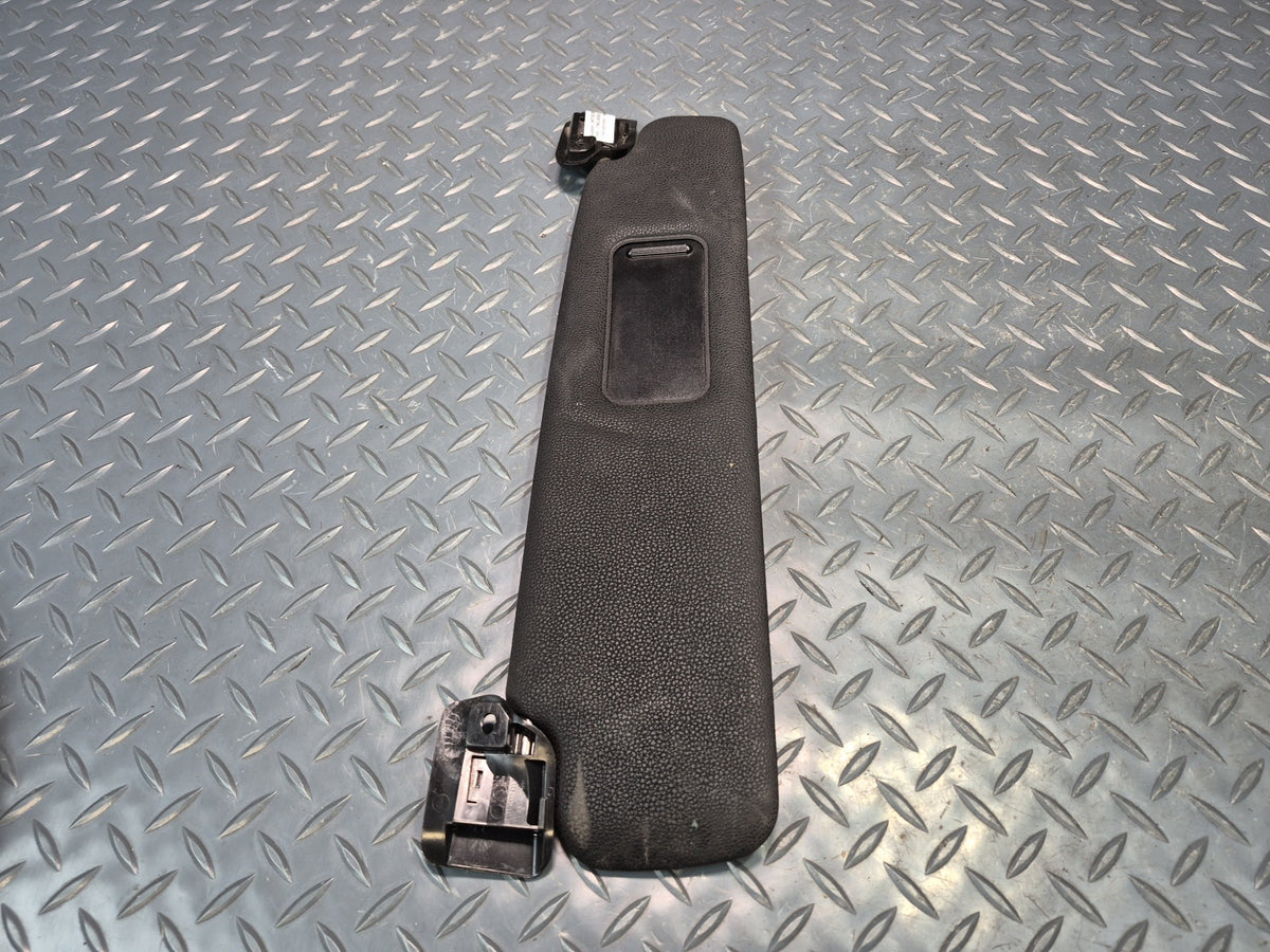 03-08 BMW E85 Z4 Roadster Set of 2 Front Left & Right Sun Visor Black OEM